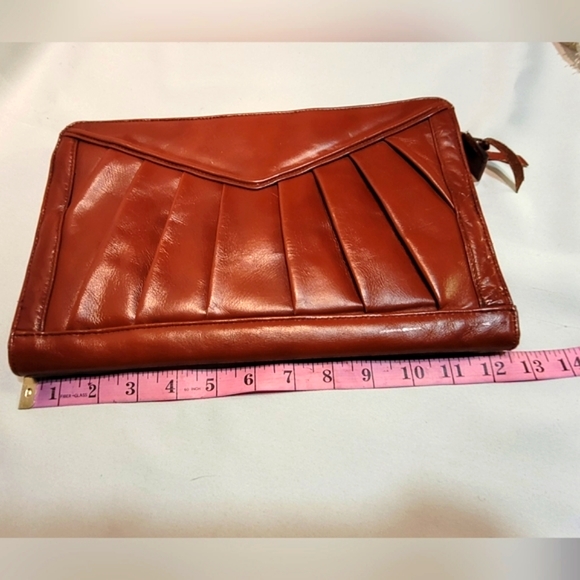 Vintage La Parisienne leather clutch - Picture 8 of 9